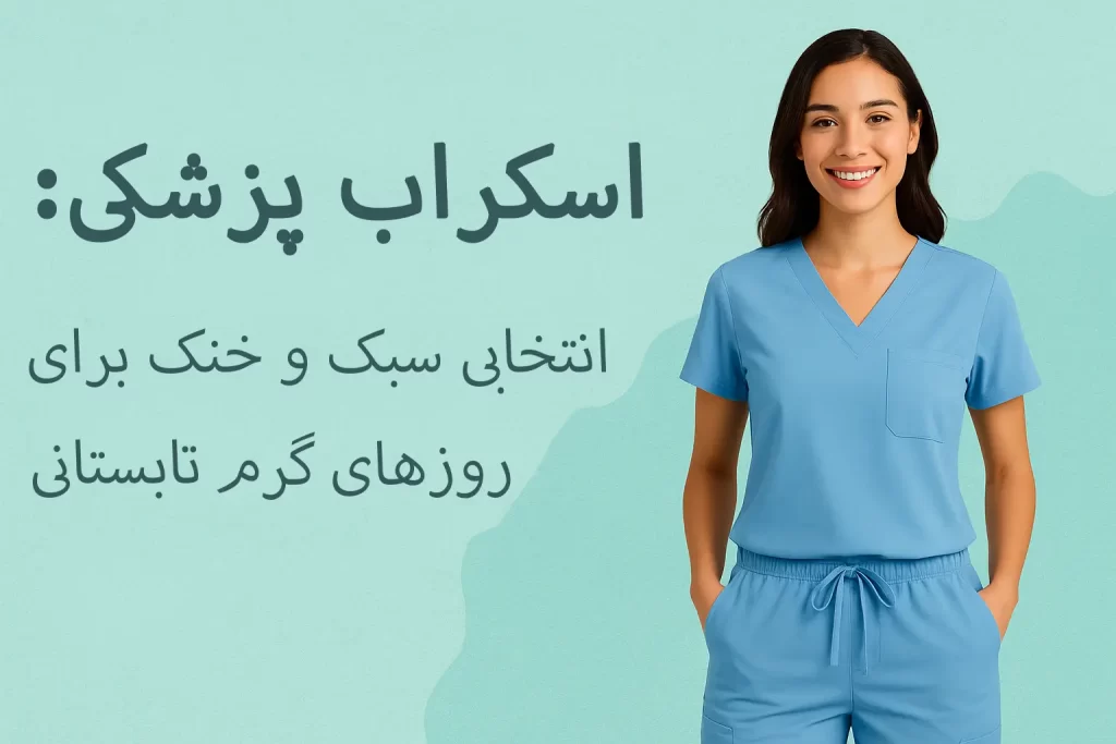 اسکراب پزشکی: انتخابی سبک و خنک برای روزهای گرم تابستانی